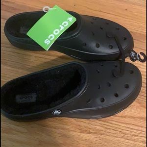 Furry crocs